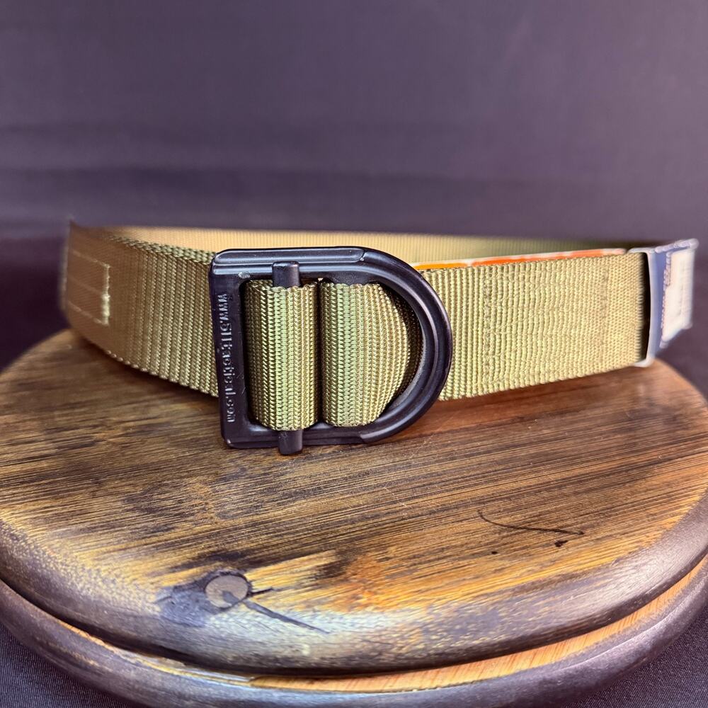 5.11 Tactical Trainer Gun Belt Size Small 28"-30" TDU Green Nylon 59409